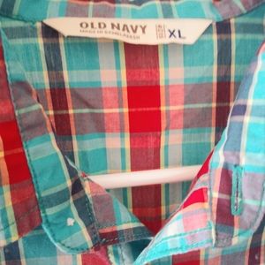 Old Navy plaid shirt